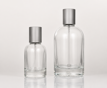 Perfume Spray Bottle - Matte Silver - 72 pieces